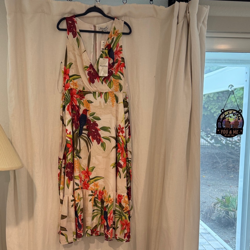 Tommy Bahama Tropical Floral Maxi Dress NWT